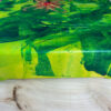 Chrome diopside and acrylic on canvas - Image 2