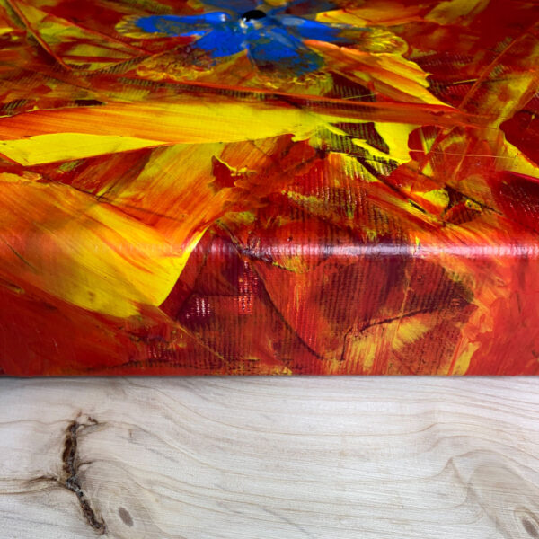 Labradorite and acrylic on canvas - Image 2