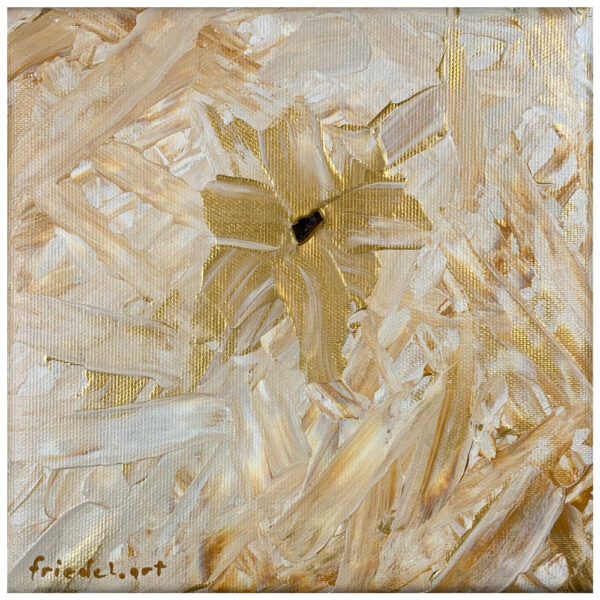 Kunstgemälde mit Rhodolith