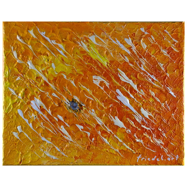 Original Acrylbild mit Opal